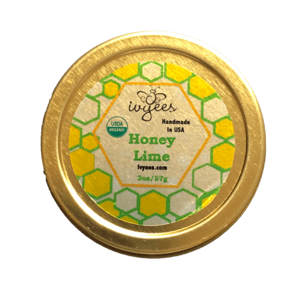 Honey Lime Lip Balm Tin